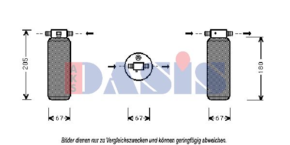 AKS DASIS Осушитель, кондиционер 800368N